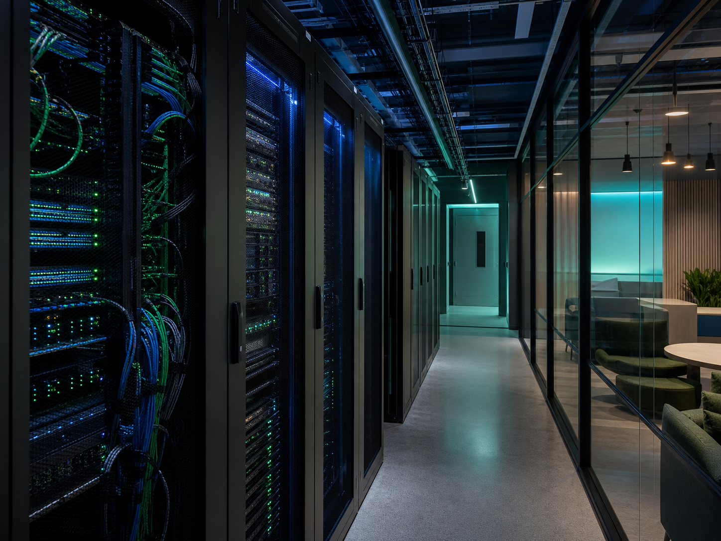 Modern network infrastructure in a secure technology environment